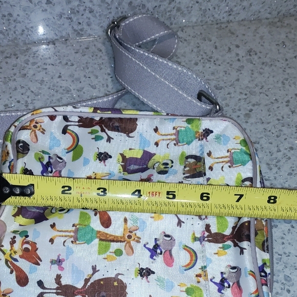 Disney Cream and Gray Cartoon Crossbody Bag - Picture 7 of 7